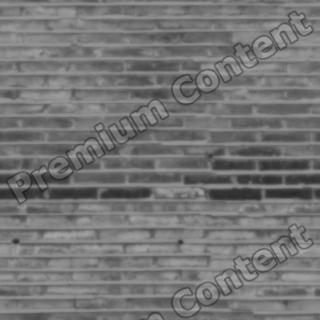 seamless wall bricks bump 0017